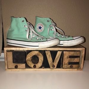 Hightop Tiffany Blue Converse